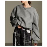 グレー | ふんわり包み込むバルーンシルエットプルオーバー レディース ファッション | Sawa a la mode