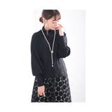 ブラック | 二の腕問題解消できる重ね着で着たいカットソー レディース ファッション | Sawa a la mode