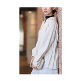 ベージュ | 後ろ姿が上品に映えるバックプリーツ切り替えブルゾン レディース ファッション | Sawa a la mode