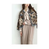 ベージュ | オン オフ使えるボウタイリボンのバイカラーロングワンピース レディース | Sawa a la mode