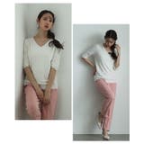 ホワイト | 「選べる8カラー」心地よさと美しさを兼ね備えたサマーニットトップス レディース | Sawa a la mode