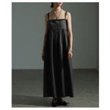 グレー | 美人シルエットを描くエンパイヤキャミソールワンピース レディース ファッション | Sawa a la mode
