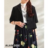 ブラック | 涼しく羽織れるサマーテーラージャケット レディース アウター | Sawa a la mode