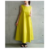 ライトグリーン | リラクシーなラフさが垢抜けるコットンベーシックワンピース レディース ファッション | Sawa a la mode