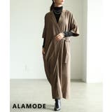 ベージュ | 大人ハンサムマニッシュワンピース レディース ファッション | Sawa a la mode