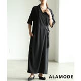 ブラック | 大人ハンサムマニッシュワンピース レディース ファッション | Sawa a la mode