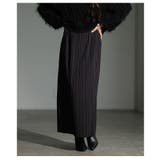 グレー | 自分好みの丈感で着こなせるプリーツリブタイトスカート レディース ファッション | Sawa a la mode