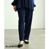 ネイビー | 品よく決まるセンターラインパンツ レディース パンツ | Sawa a la mode