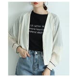 ブラック | 立体レタードがリズムを加えるメッセージロゴカットソー レディース ファッション | Sawa a la mode