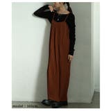 テラコッタ | 着丈に合わせてセルフカットできるリブキャミワンピース レディース ファッション | Sawa a la mode