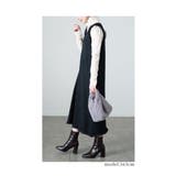ブラック | 愛されシアーフリルのロングニットワンピース レディース ファッション | Sawa a la mode