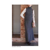 グレー | コーデの幅広がるニットベストとスカート2点セット レディース ファッション | Sawa a la mode