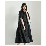 ドット | ふんわり甘めな大人のティアードワンピース レディース ファッション | Sawa a la mode