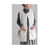 オフ | 華やかさを身に纏う大人のエコファーベスト レディース ファッション | Sawa a la mode