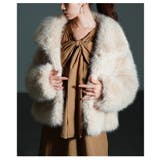 ベージュ | 羽織るだけで雰囲気が上がるフェイクファージャケット レディース ファッション | Sawa a la mode