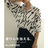 ホワイト | ラフに決まる大人カジュアルシャツ トップス レディース | Sawa a la mode