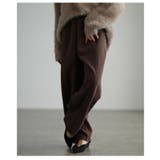 ブラウン | 「楽ちん×暖かい」裏フリースパンツ レディース ファッション | Sawa a la mode