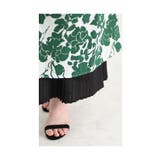 ブラック | 重ねるだけで雰囲気変わる裾プリーツのインナーキャミソール レディース ファッション | Sawa a la mode