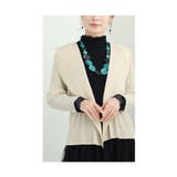 ベージュ | 窮屈感ゼロな伸縮性抜群プリーツジャケット レディース ファッション | Sawa a la mode
