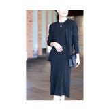 ブラック | 着まわし出来るカーデ＆ワンピース2点セット レディース ファッション | Sawa a la mode