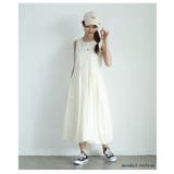 アイボリー | 涼やかな清涼感に魅了する夏映えバルーンロングワンピース レディース ファッション | Sawa a la mode