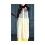 ベージュ | 重ねるだけで旬顔キマるメッシュ重ね着ワンピース レディース ファッション | Sawa a la mode