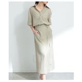 ベージュ | 都会的な大人の綺麗めスタイルセットアップ レディース ファッション | Sawa a la mode