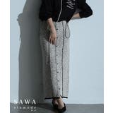 ブラック | 綺麗めをつくる王道ニットタイトスカート レディース ファッション | Sawa a la mode