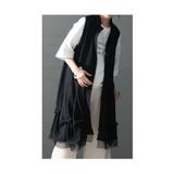 ブラック | 2wayで着られるイレギュラーヘムワンピース レディース 膝下 | Sawa a la mode
