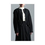ブラック | コーデをキレ良くするバックプリーツブルゾン レディース ファッション | Sawa a la mode