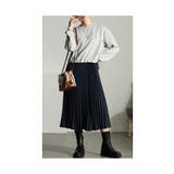 グレー | 着れば即綺麗めカットソー＆ワンピースセットアップ レディース ファッション | Sawa a la mode