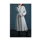 グレー | 楽ちん美シルエット裏起毛スウェットワンピース レディース ファッション | Sawa a la mode