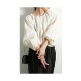 ホワイト | ふんわりシルエットにときめくボリュームジャケット レディース ファッション | Sawa a la mode