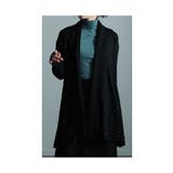 ブラック | 流れる煌きに一目惚れするビジューカーディガン レディース ファッション | Sawa a la mode