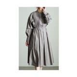 モカ | 着映えるきちんと感デニム風シャツワンピース レディース ファッション | Sawa a la mode