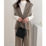 スキッパネックノースリーブブラウス&ウエストタックセミワイドパンツセットアップ | ABITOKYO | 詳細画像8