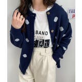 ドットジャガードボリュームニットカーディガン | ABITOKYO | 詳細画像19
