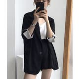 ジャケット+ショートパンツ セットアップ | Diosfront | 詳細画像6