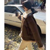 フェイクレザーボアブルゾン | ABITOKYO | 詳細画像8