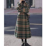 バックスリットチェック柄ロングチェスターコート | ABITOKYO  | 詳細画像3 