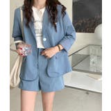 テーラードジャケット+ショートパンツ セットアップ | ABITOKYO | 詳細画像12