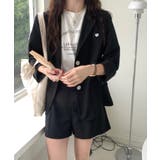 テーラードジャケット+ショートパンツ セットアップ | ABITOKYO | 詳細画像17