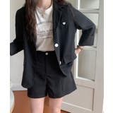 テーラードジャケット+ショートパンツ セットアップ | ABITOKYO | 詳細画像19