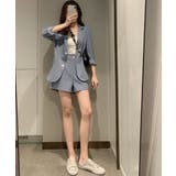 テーラードジャケット+ショートパンツ セットアップ | ABITOKYO | 詳細画像4