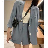 テーラードジャケット+ショートパンツ セットアップ | ABITOKYO | 詳細画像6