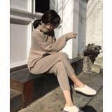 ハイネックニットプルオーバー+パンツ2点セット | ABITOKYO | 詳細画像10