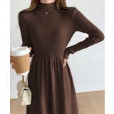 ハイネックリブニットロングワンピース | ABITOKYO | 詳細画像5