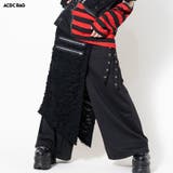 NEWエプロンワイドパンツ サルエルパンツ ワイドパンツ | ACDCRAG | 詳細画像1