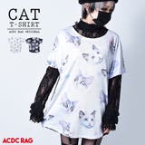 CAT Tシャツ 猫 | ACDCRAG | 詳細画像1 