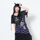 PUNKSボーダーTシャツ 原宿系 KERA系 | ACDCRAG | 詳細画像9